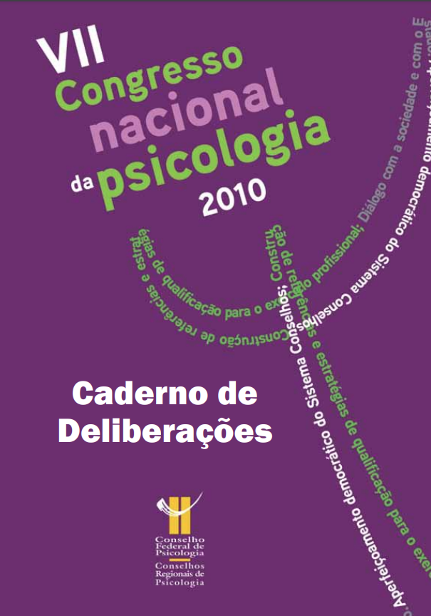 Deliberações do VII Congresso Nacional de Psicologia – 2010